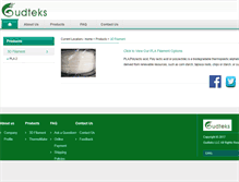 Tablet Screenshot of gudteks.com